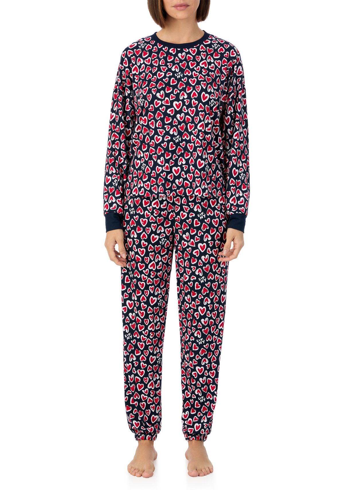 Long Sleeve Top and Joggers Pajama Set 