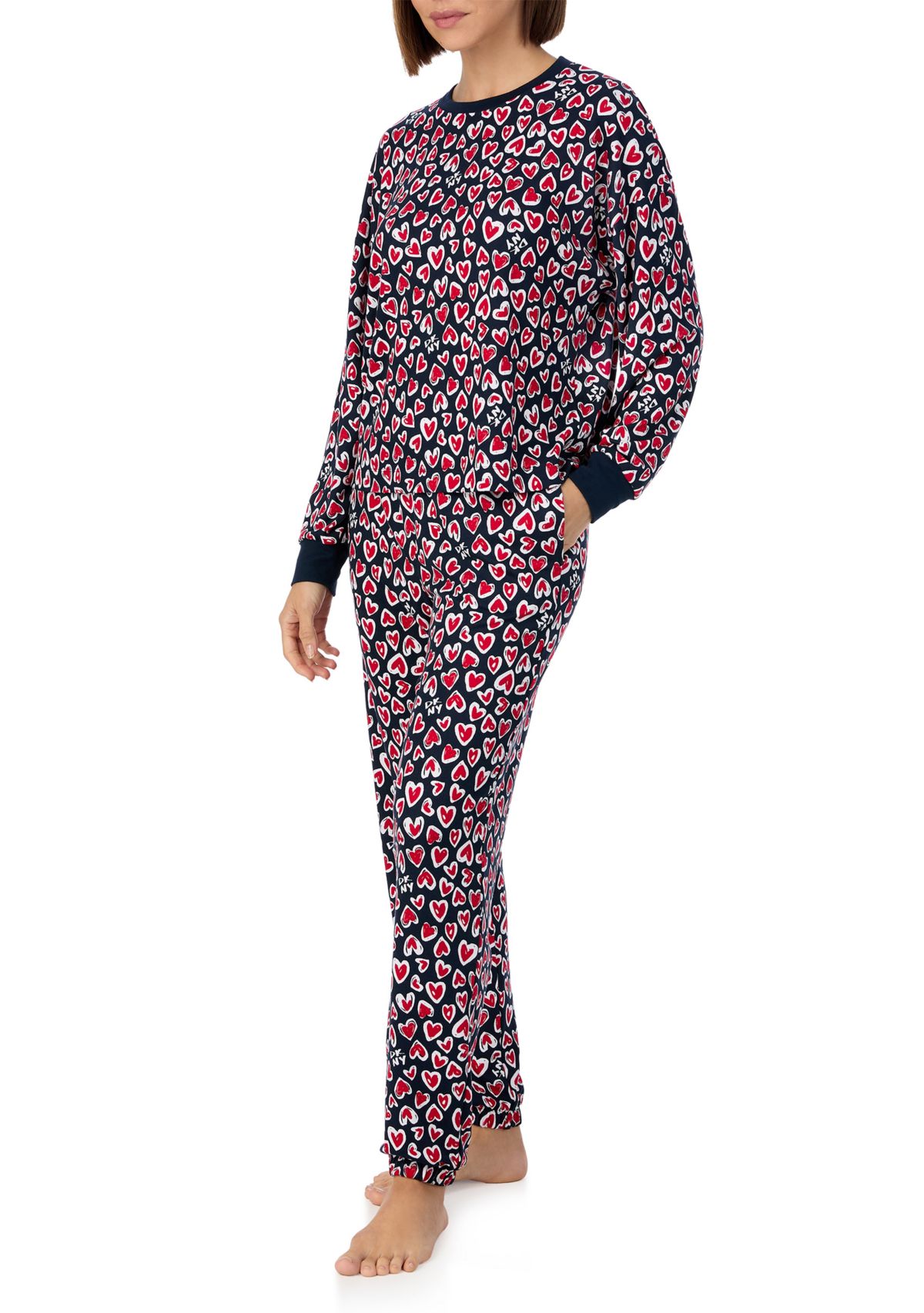Long Sleeve Top and Joggers Pajama Set 