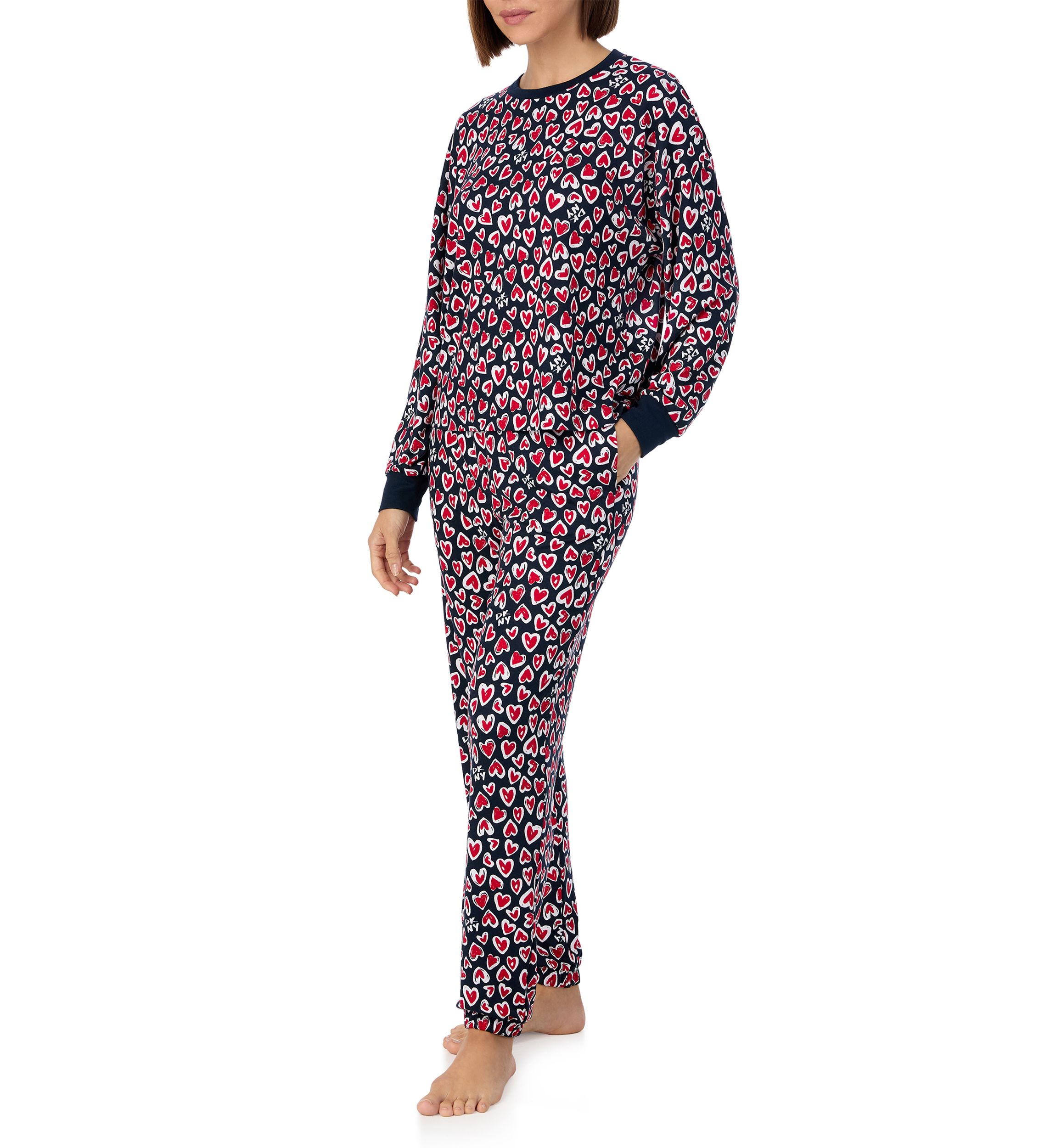Long Sleeve Top and Joggers Pajama Set 