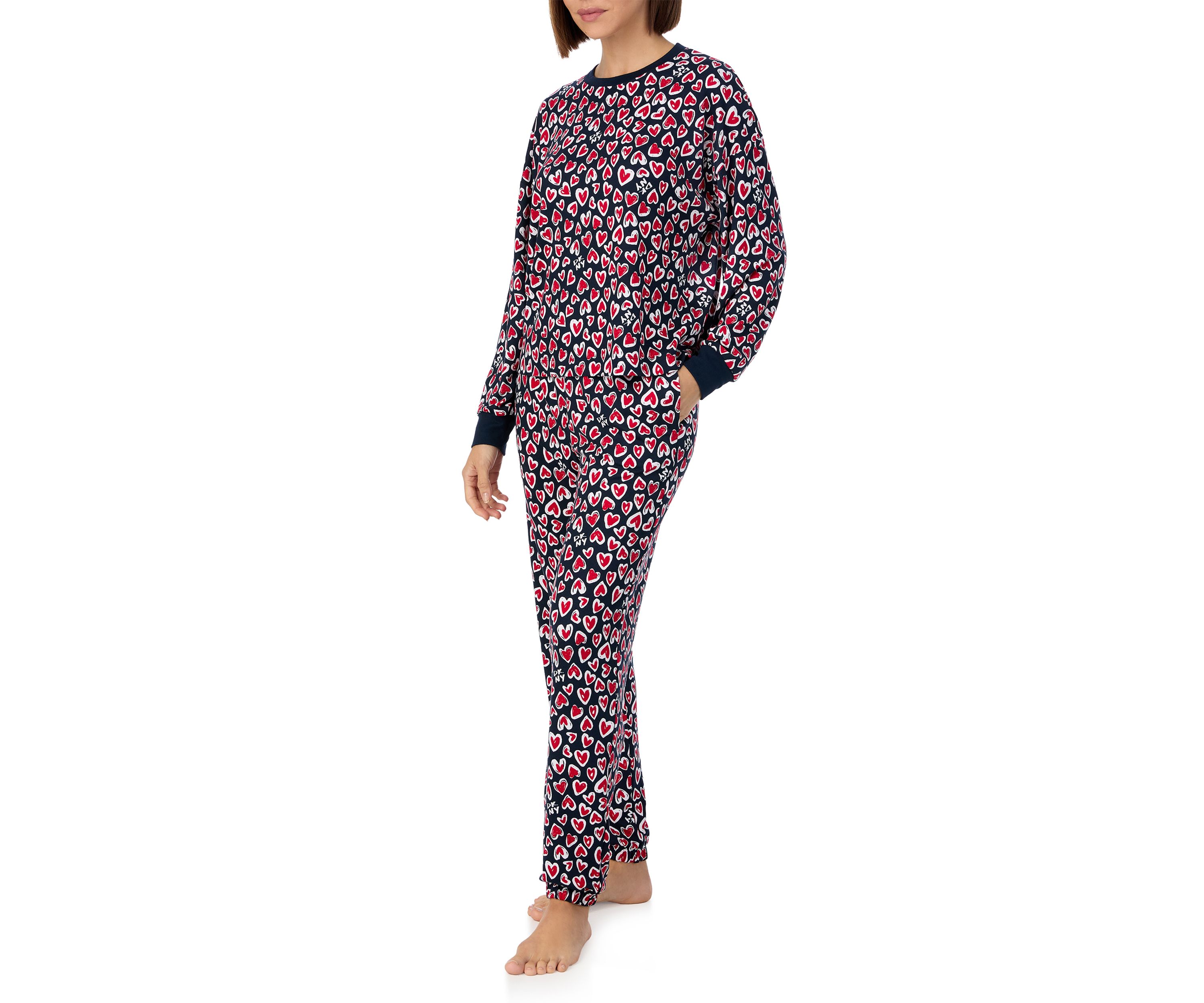 Long Sleeve Top and Joggers Pajama Set 