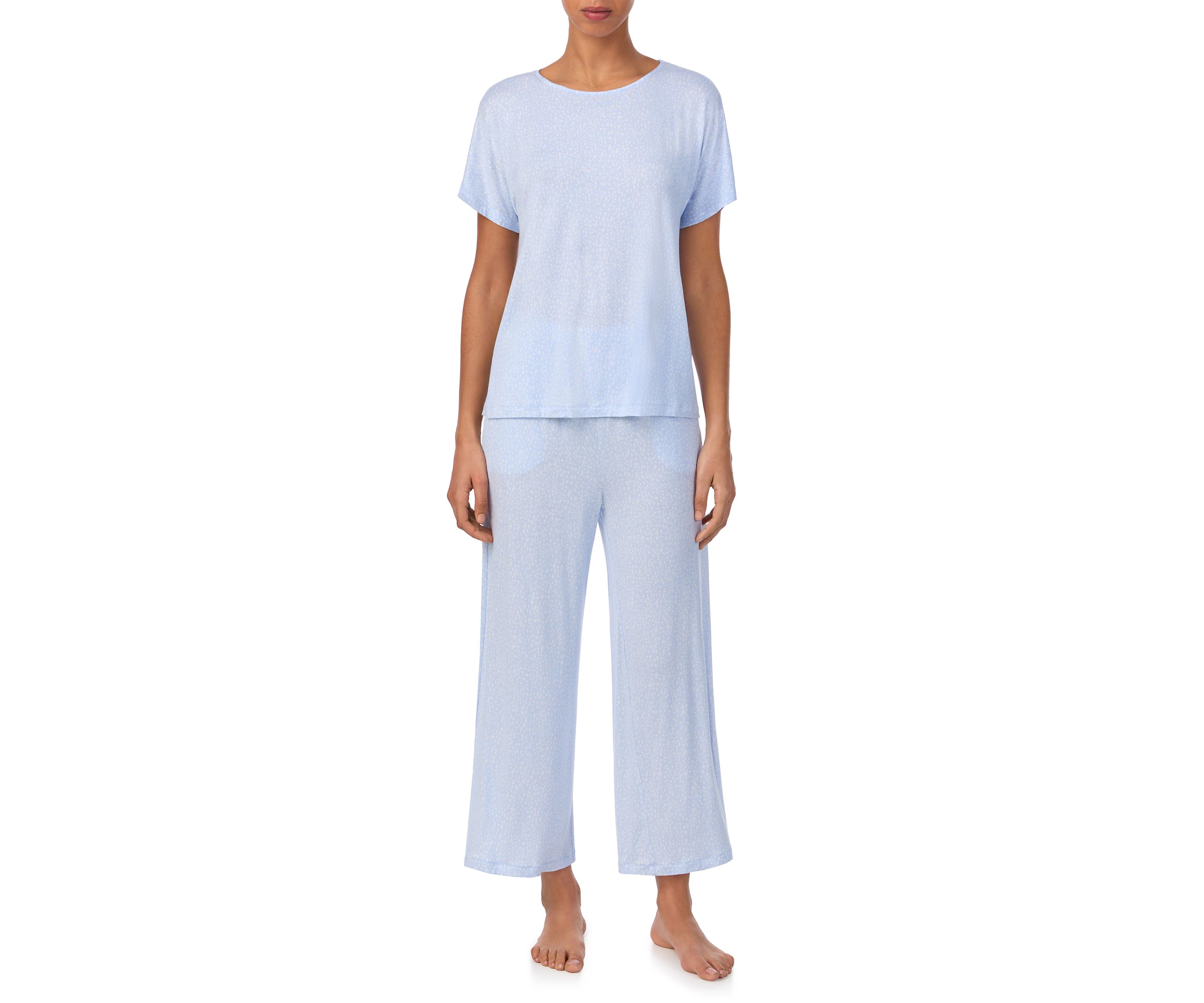 Dolman Sleeve Top and Cropped Pants Set