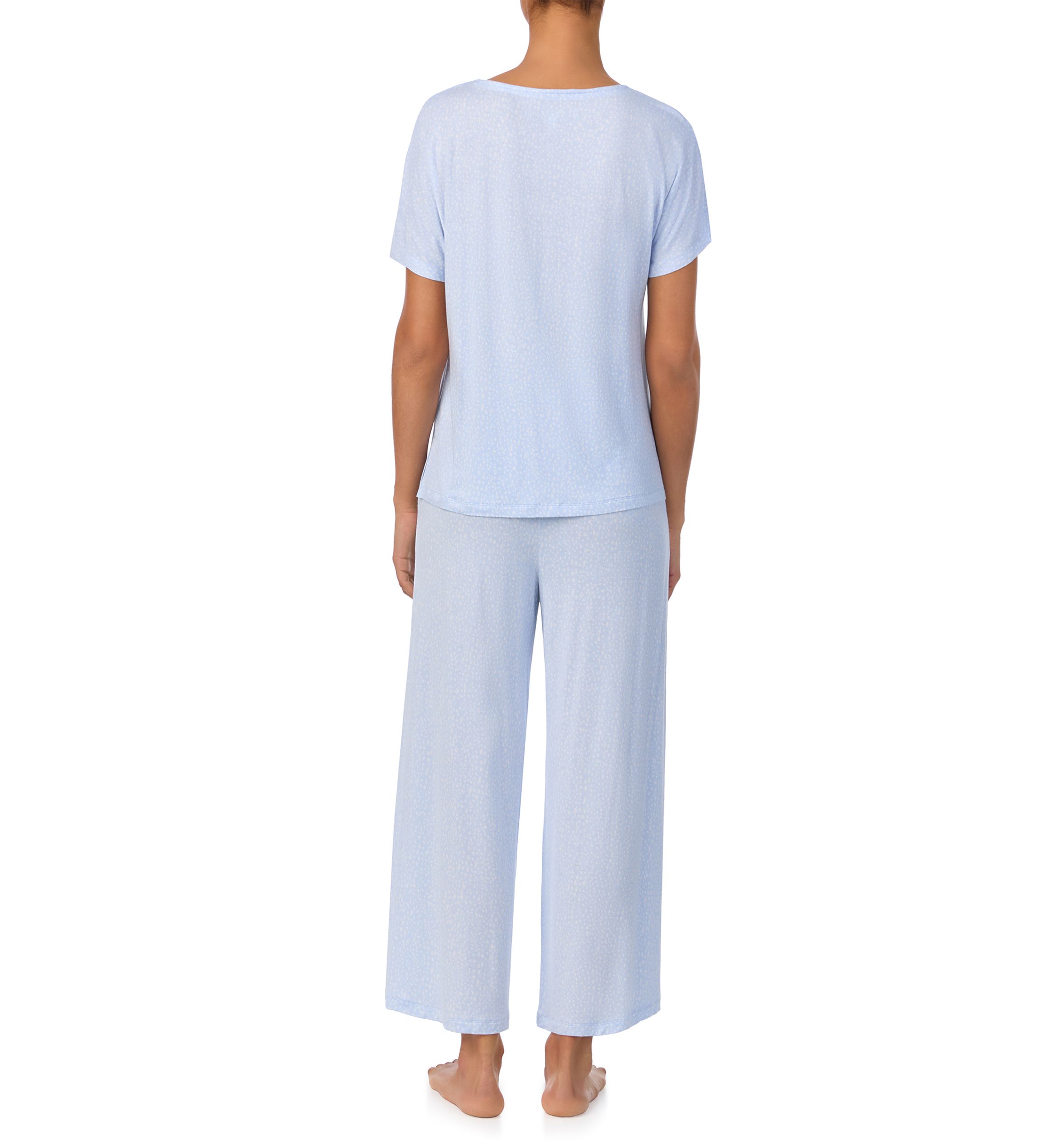 Dolman Sleeve Top and Cropped Pants Set