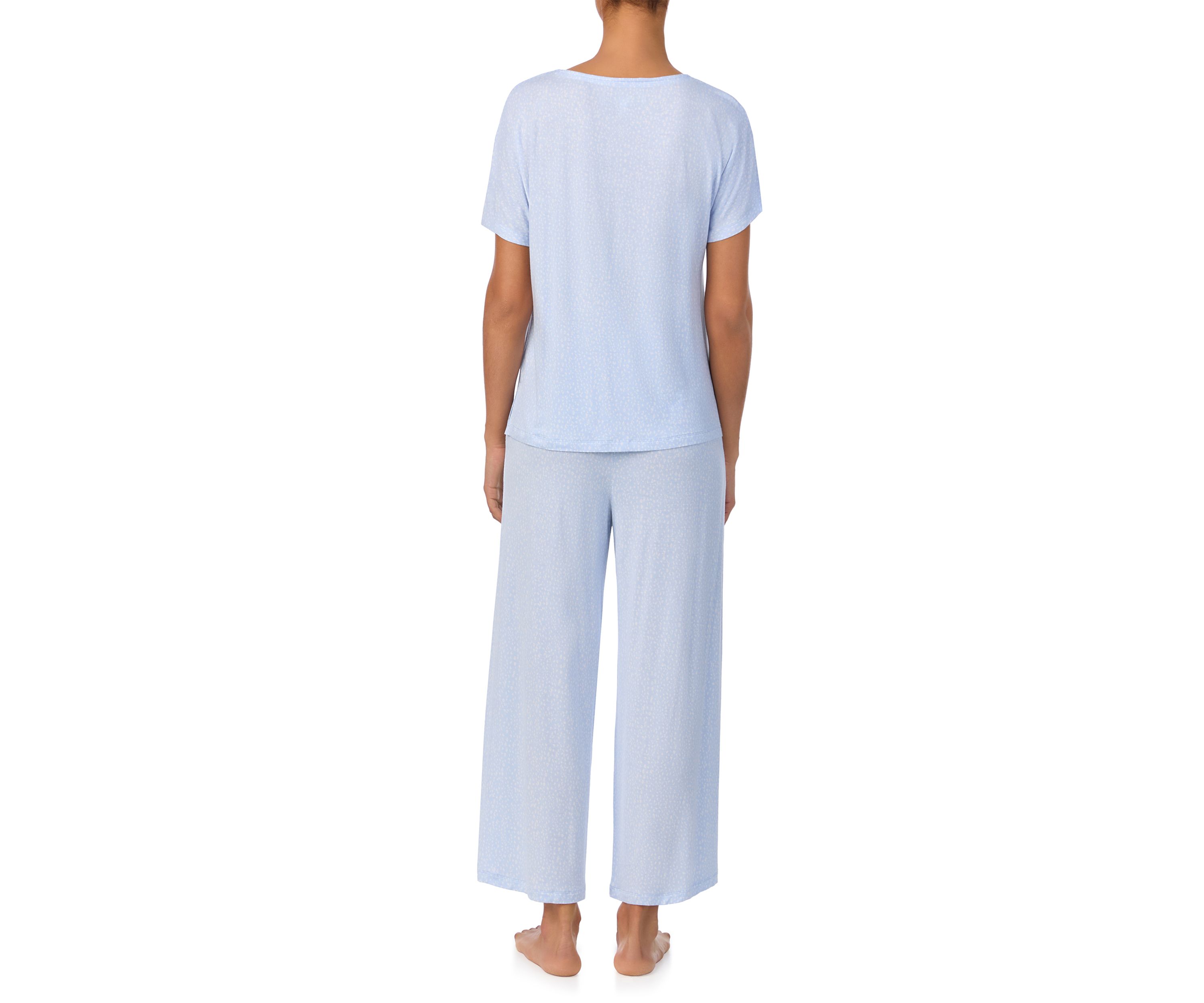Dolman Sleeve Top and Cropped Pants Set