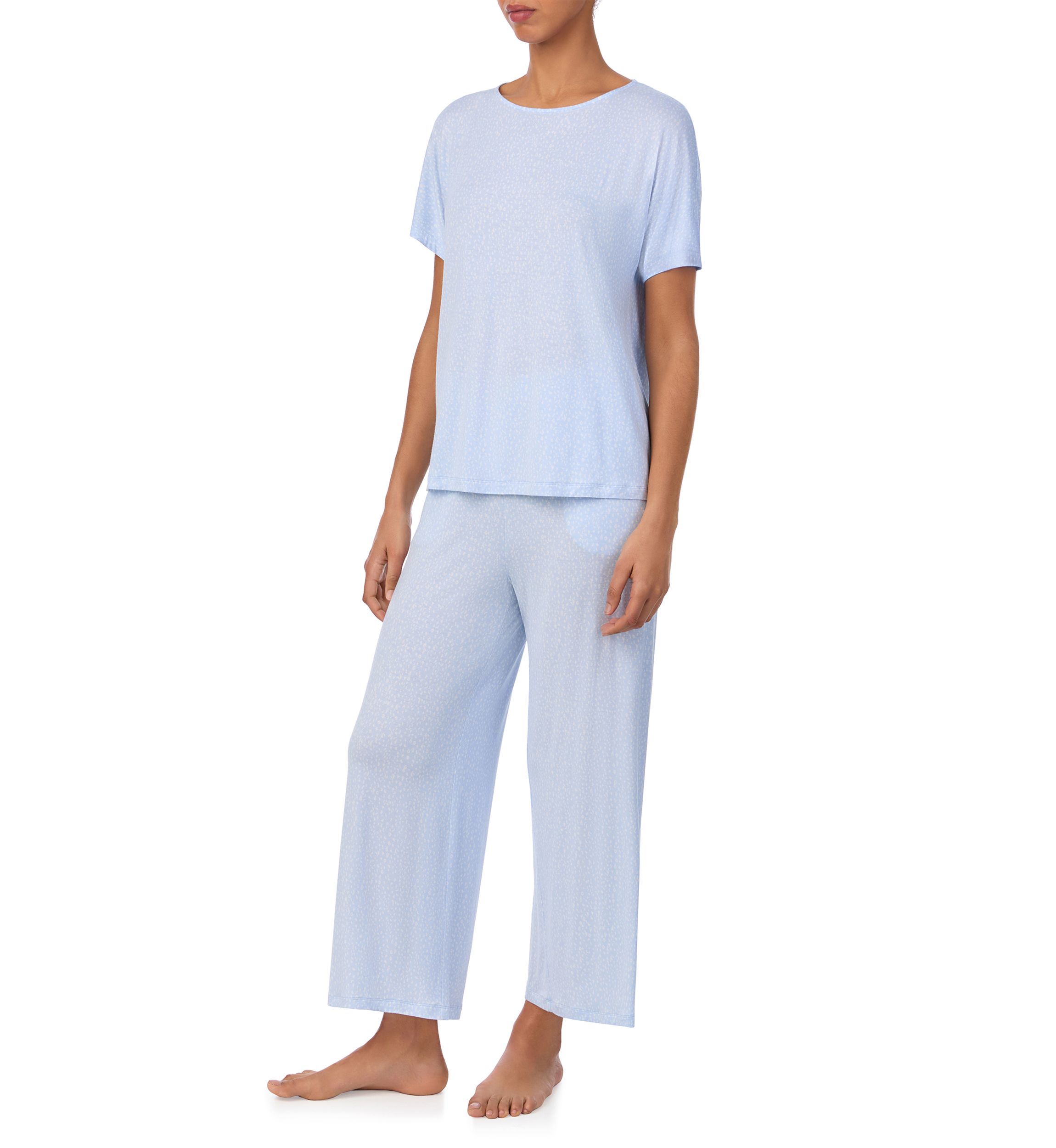 Dolman Sleeve Top and Cropped Pants Set
