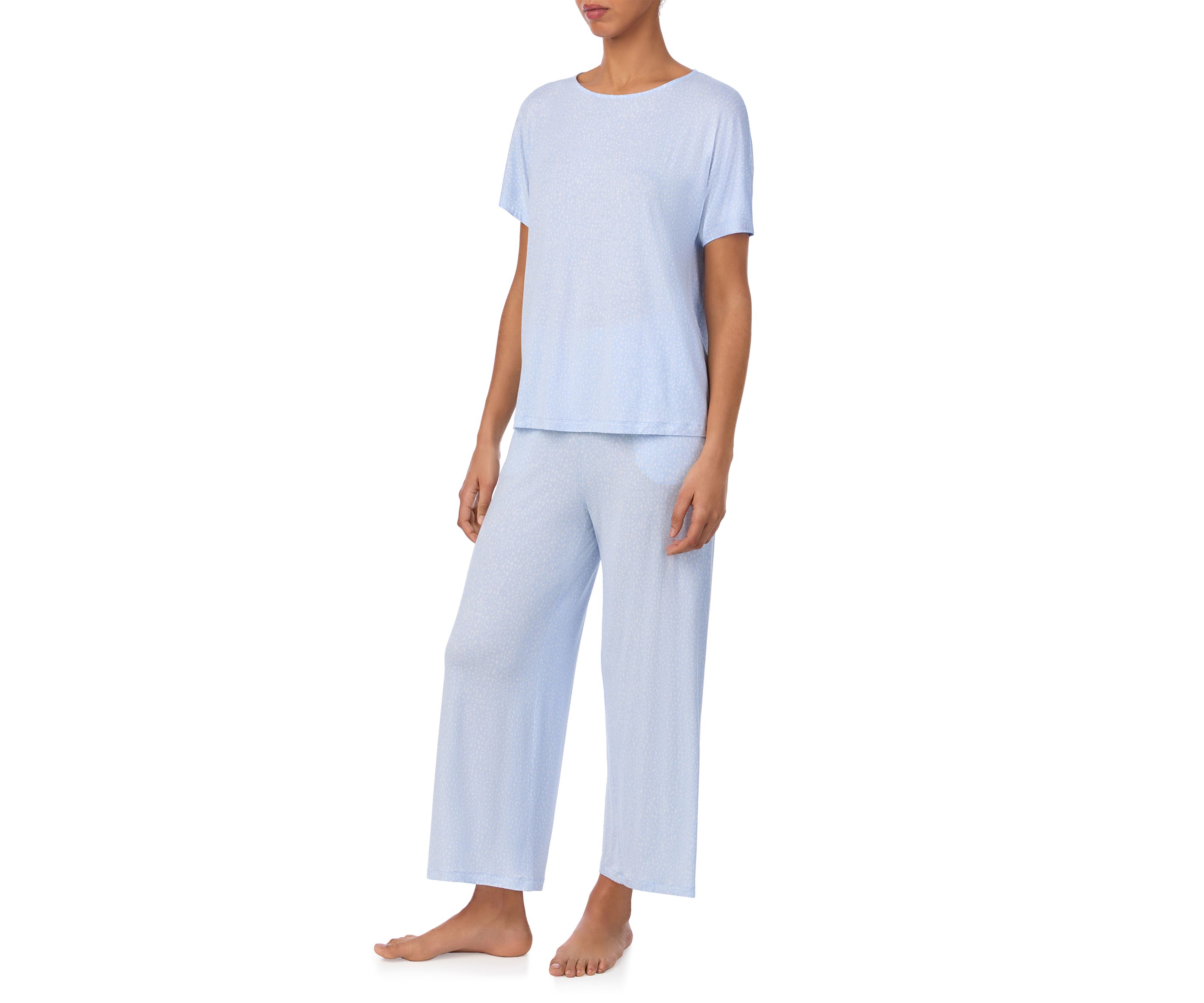 Dolman Sleeve Top and Cropped Pants Set