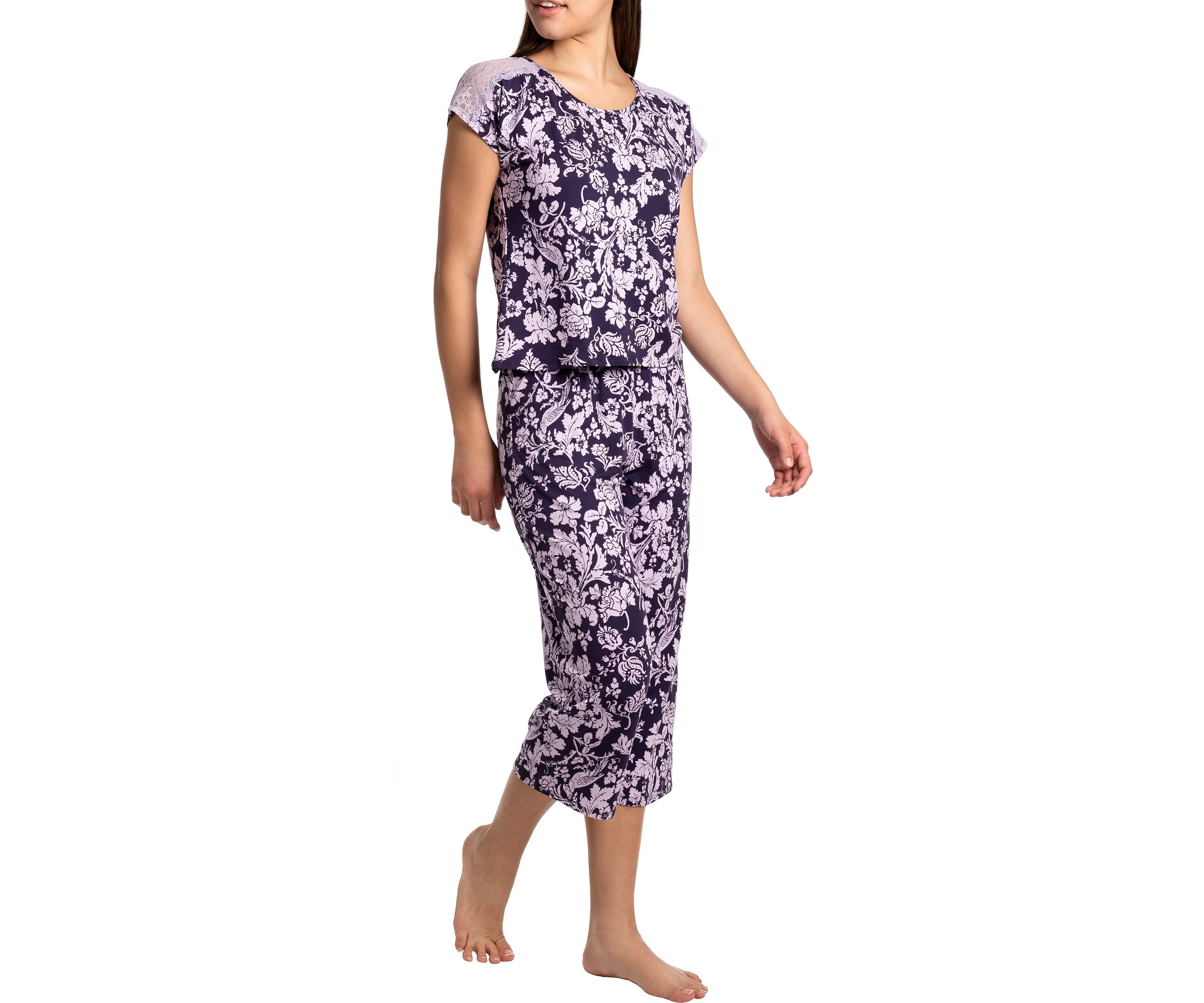 Augusta Knit 2 Piece Pajama Set