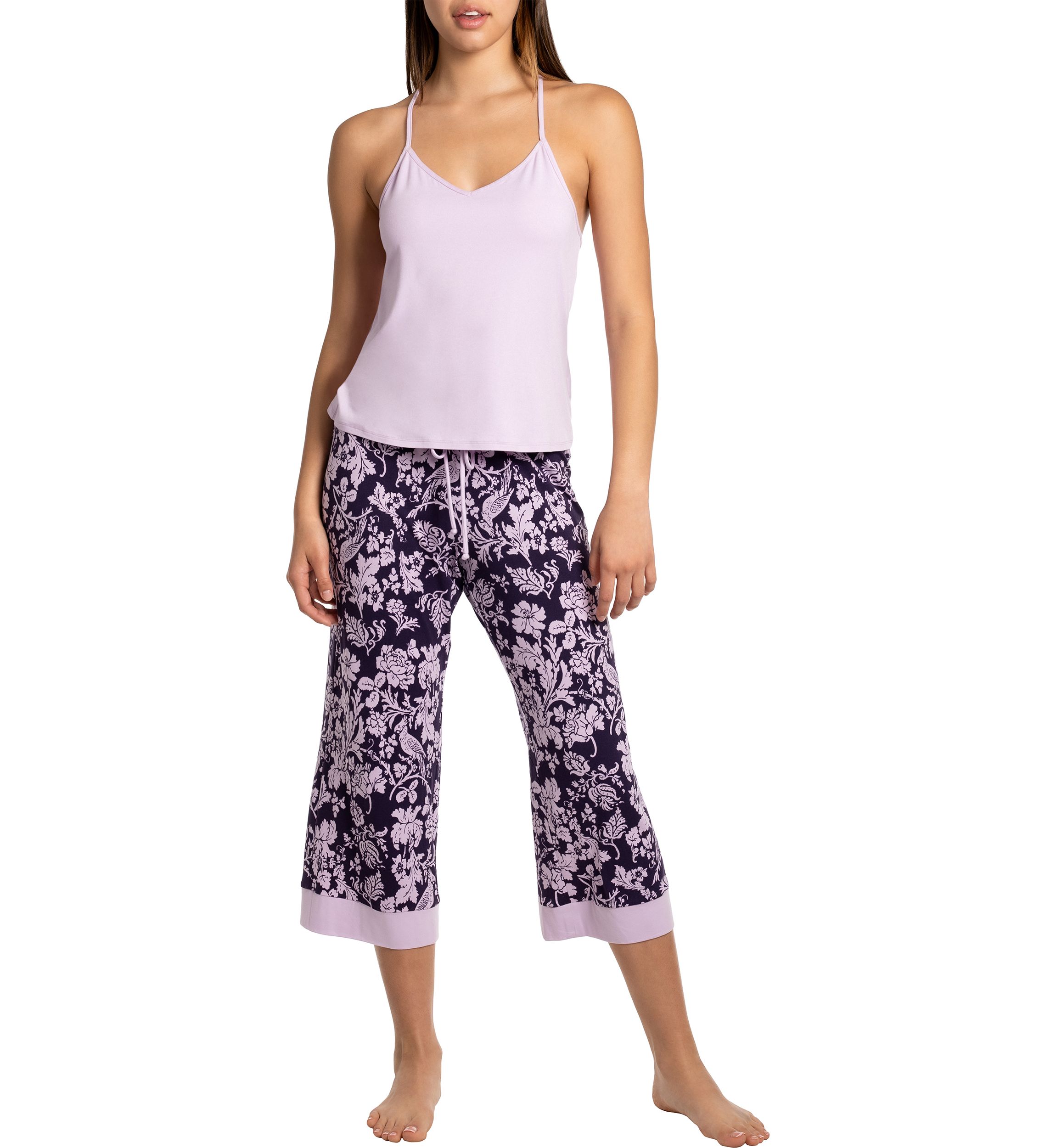 Augusta Knit 3 Piece Travel Pajama Set