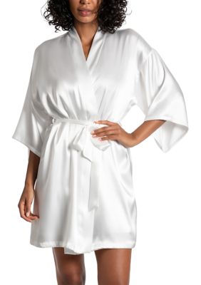 Satin Wrapper Robe