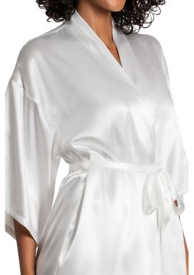 Satin Wrapper Robe