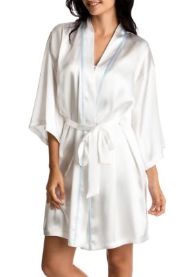 Linea Donatella Bride 2 Piece Robe and Chemise Pajama Set | belk