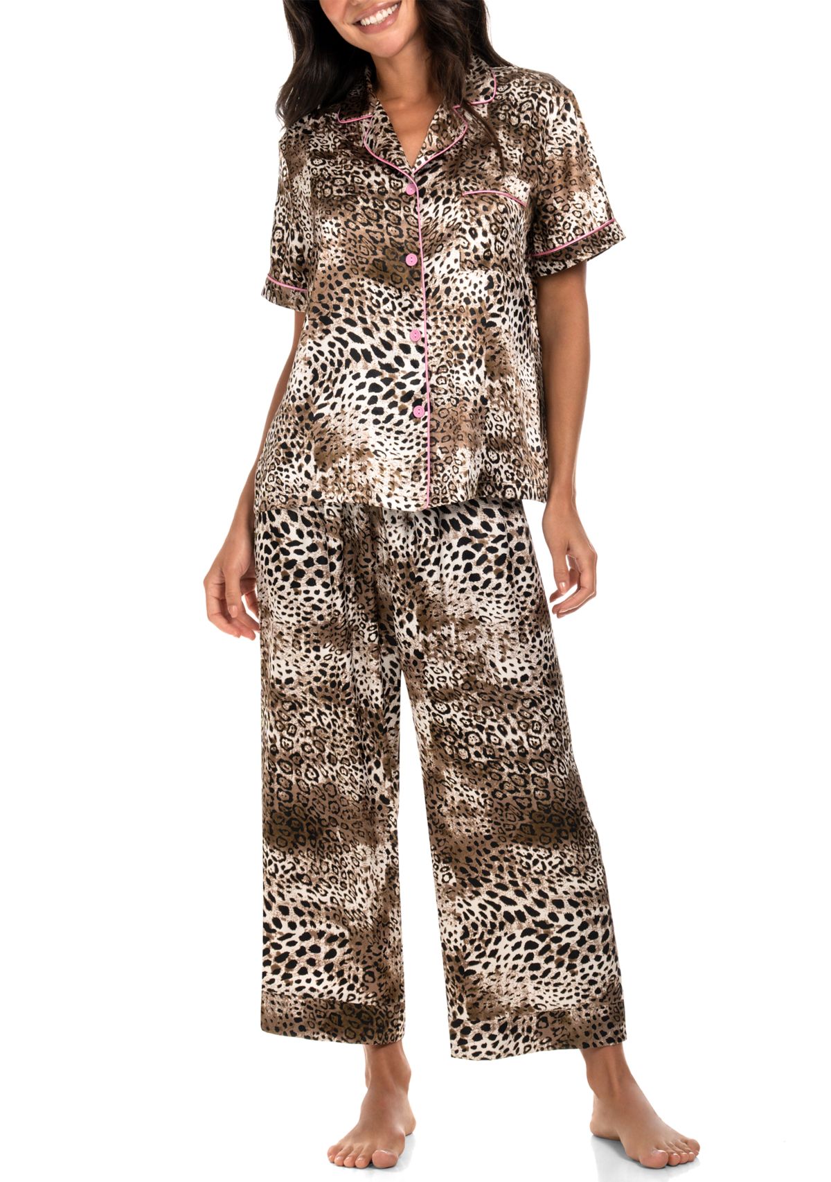 Nakura Skin Notch Pajama Set 