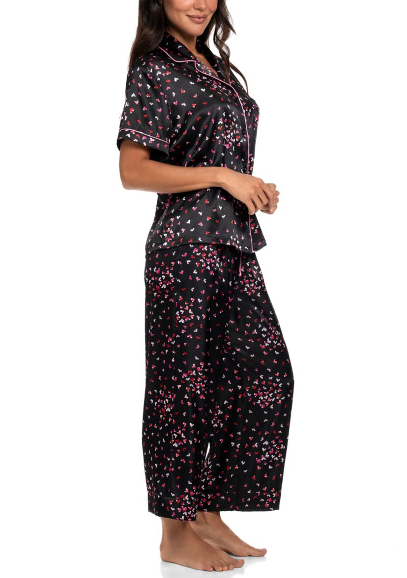 Hearts Galore Notch Pajama Set