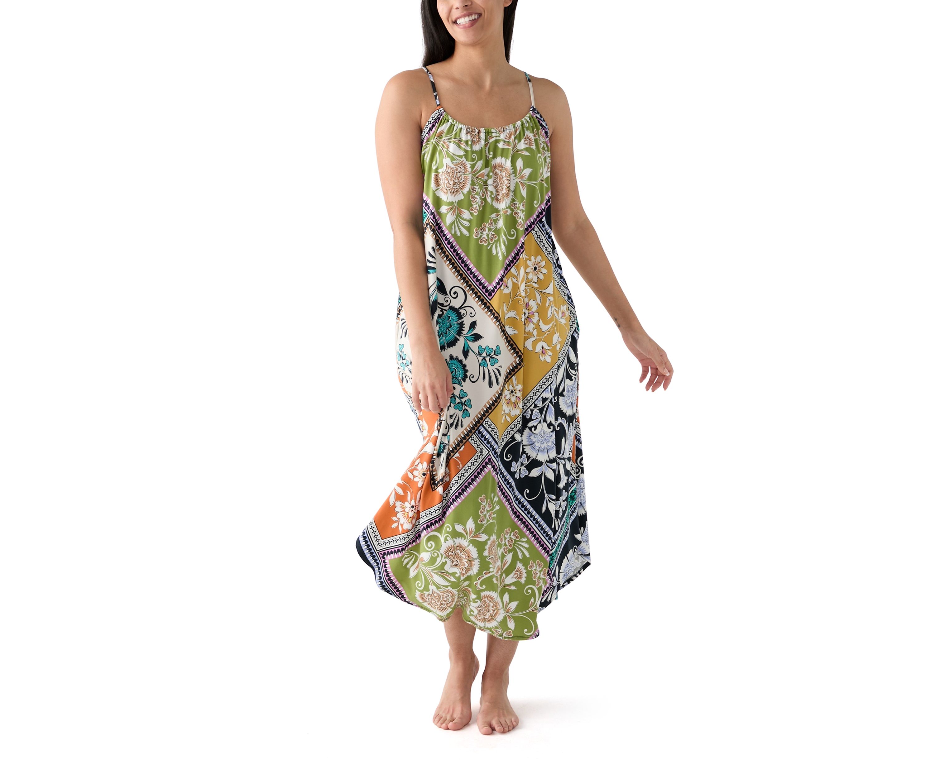 Womens Knit Maxi Gown 