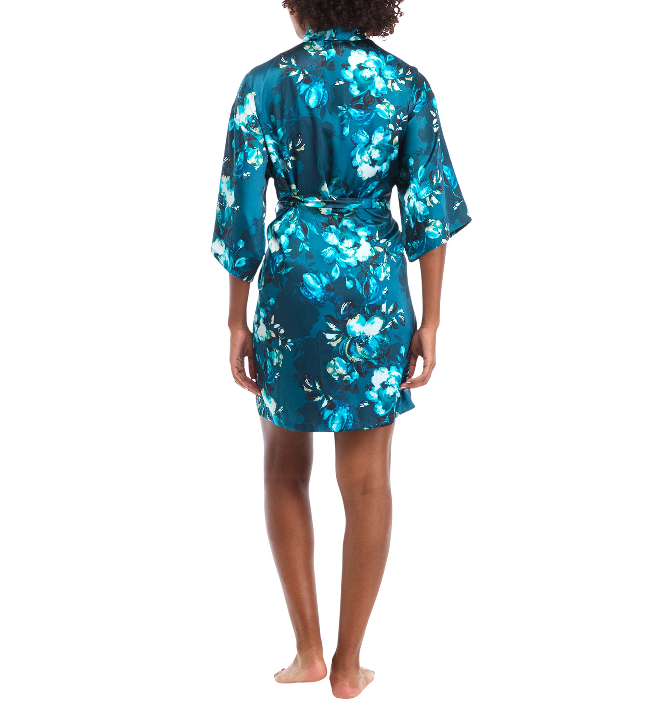 Satin Wrapper Robe