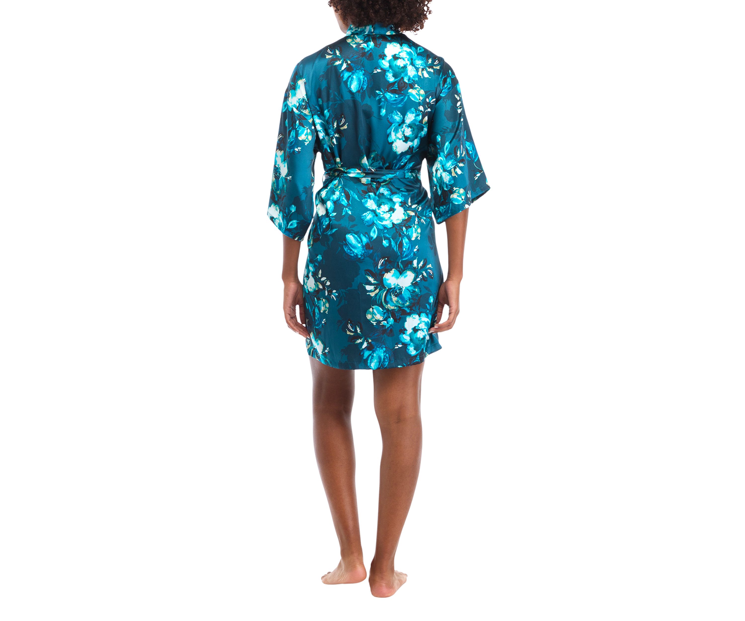 Satin Wrapper Robe
