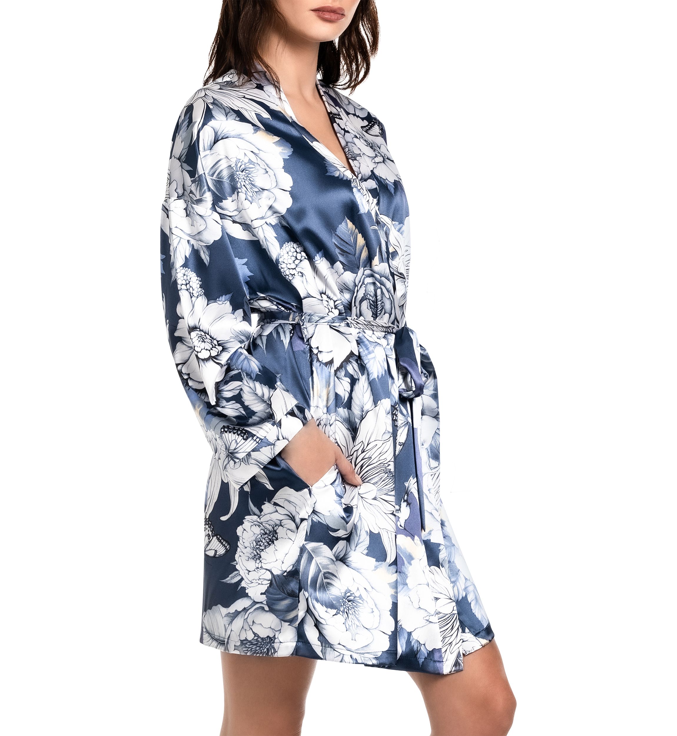 Womens Flying Garden Wrapper Robe