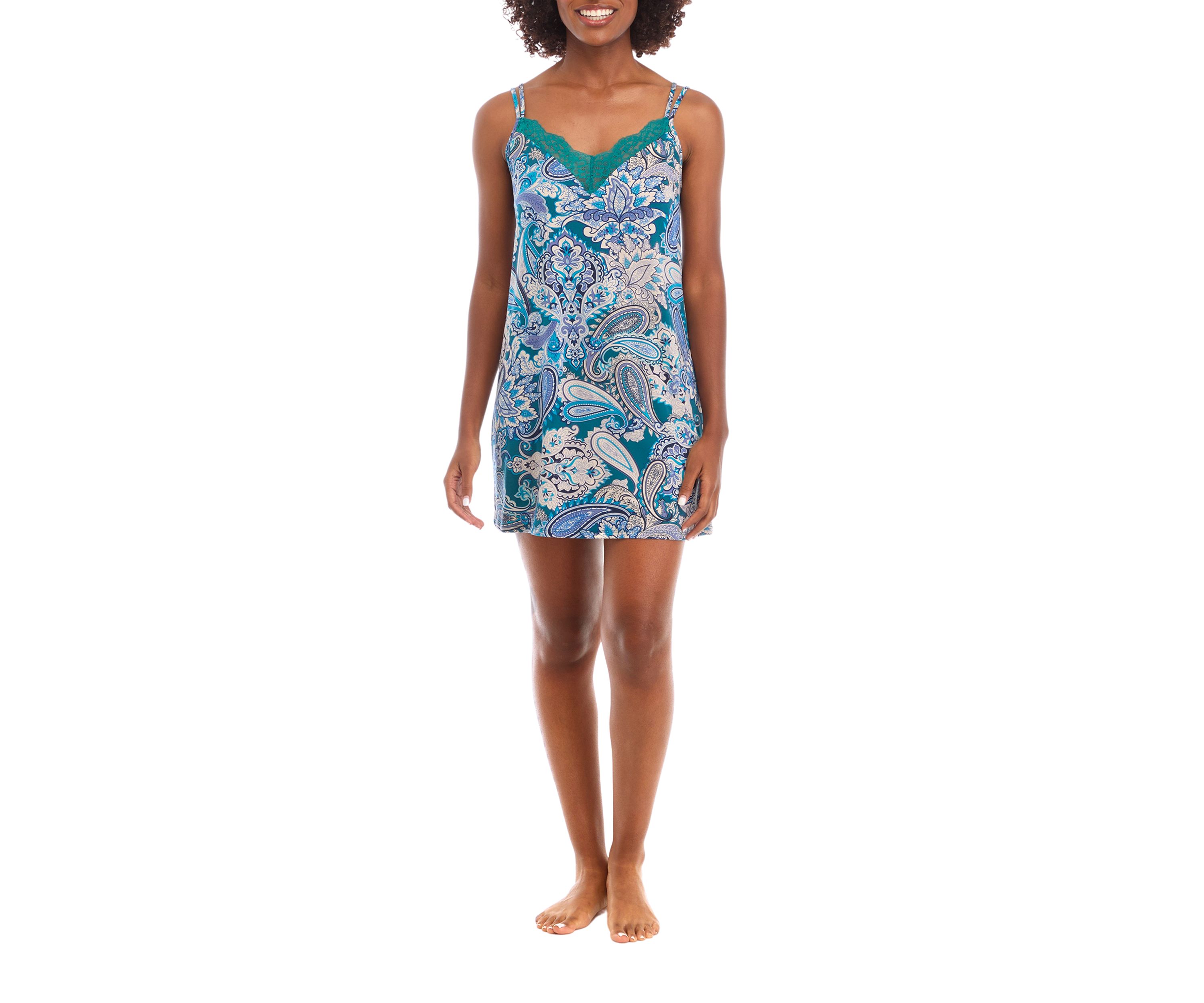 Sleeveless Short Chemise