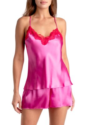 Women's Satin Short Pajama Set