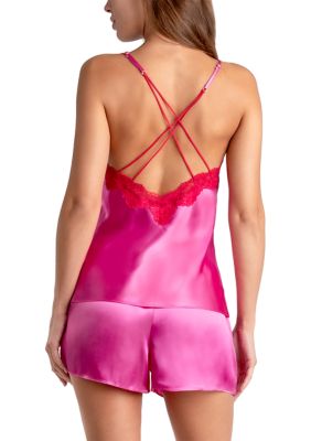 Women's Satin Short Pajama Set