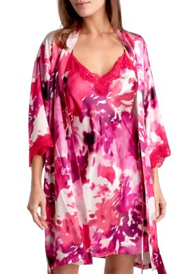 Floral Satin Chemise