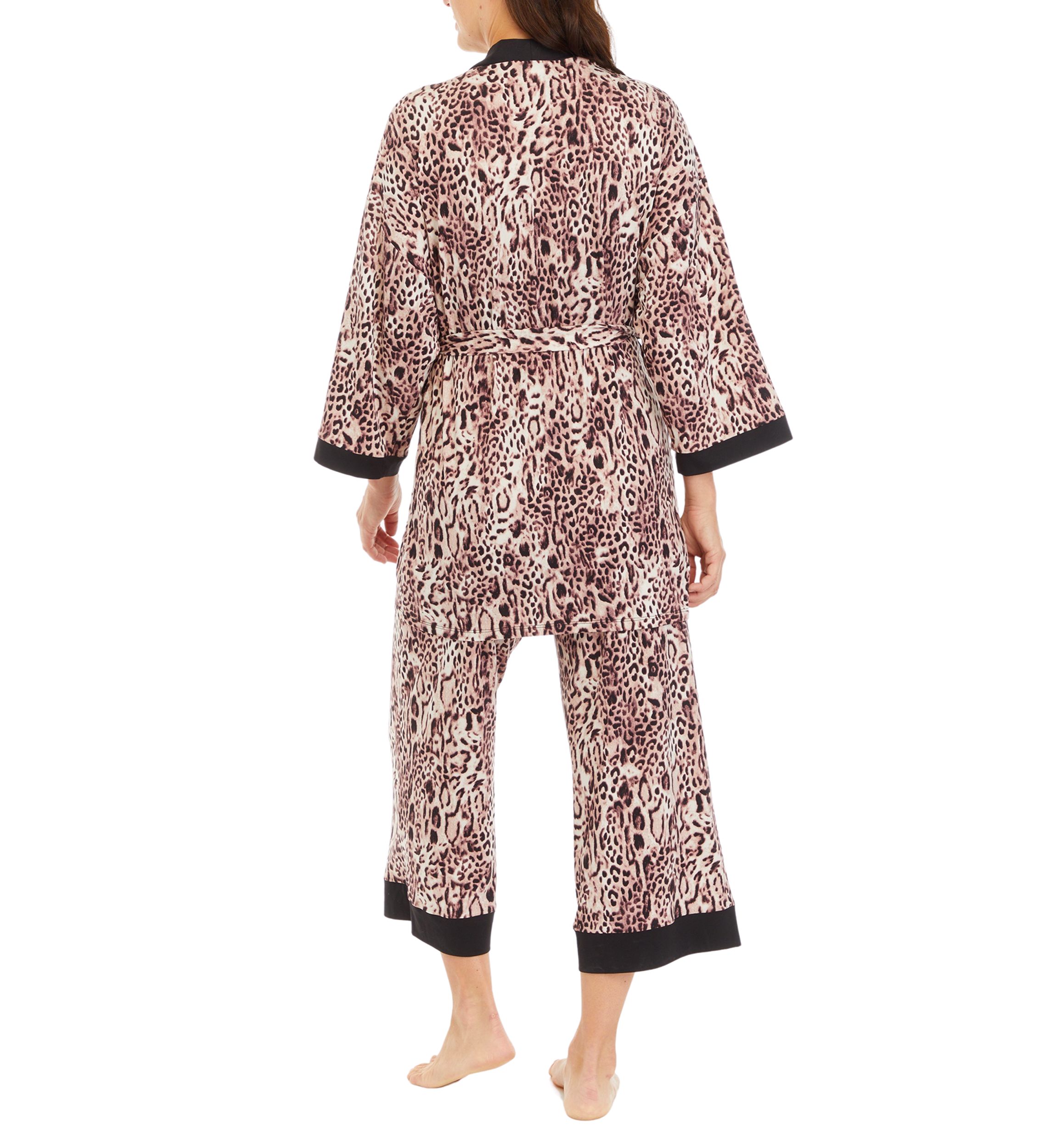 Printed Scoop Neck Printed Top and Pants Pajama Set