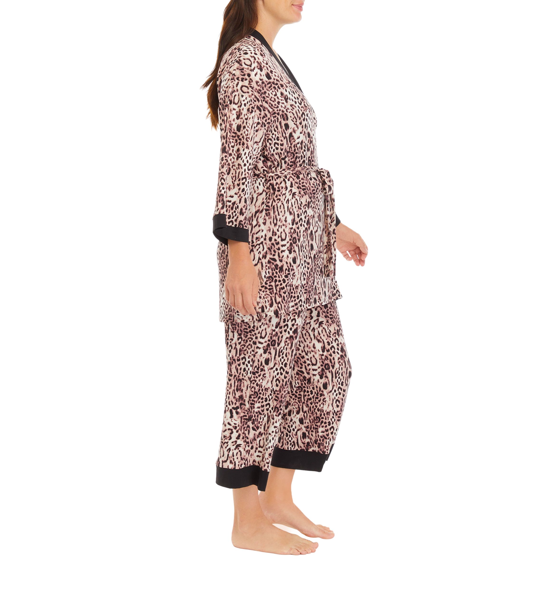 Printed Scoop Neck Printed Top and Pants Pajama Set
