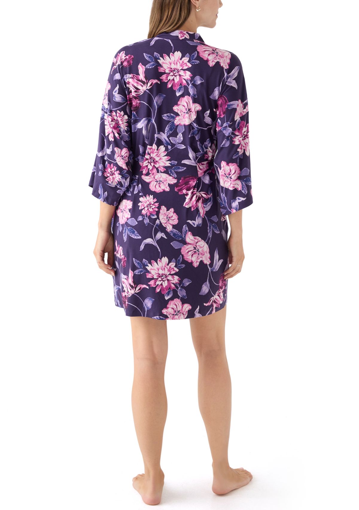 Womens Jazlynn Knit Wrapper Robe