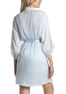 Satin Wrapper Robe