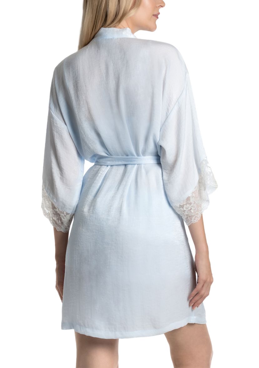 Satin Wrapper Robe 