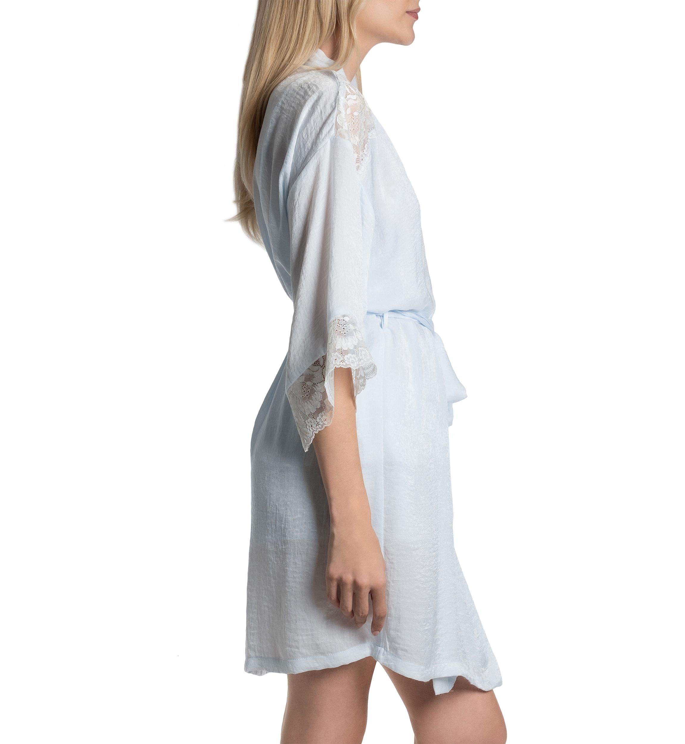 Satin Wrapper Robe 