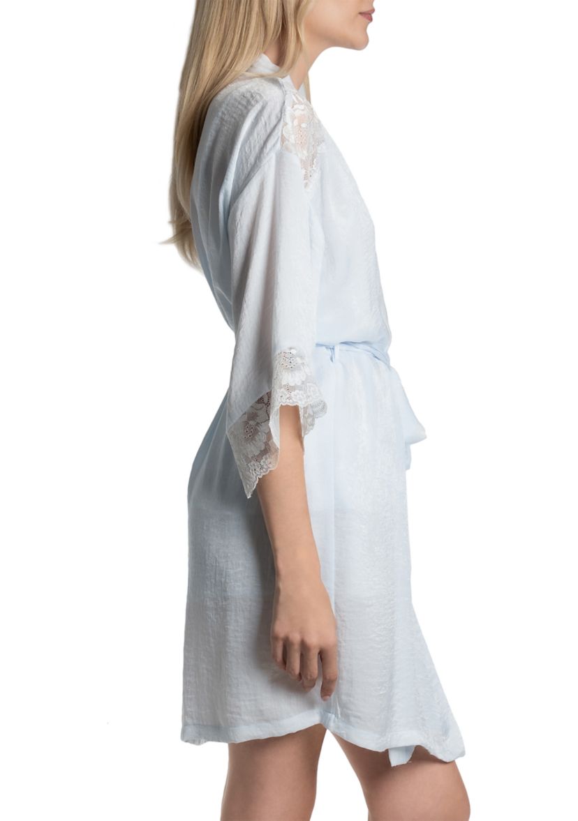 Satin Wrapper Robe 