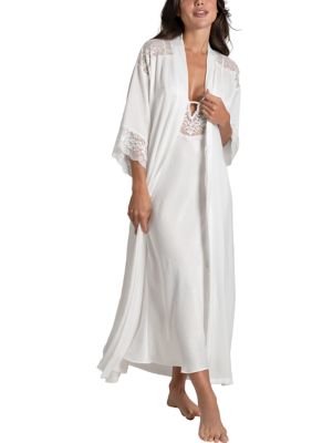 Long Satin Robe