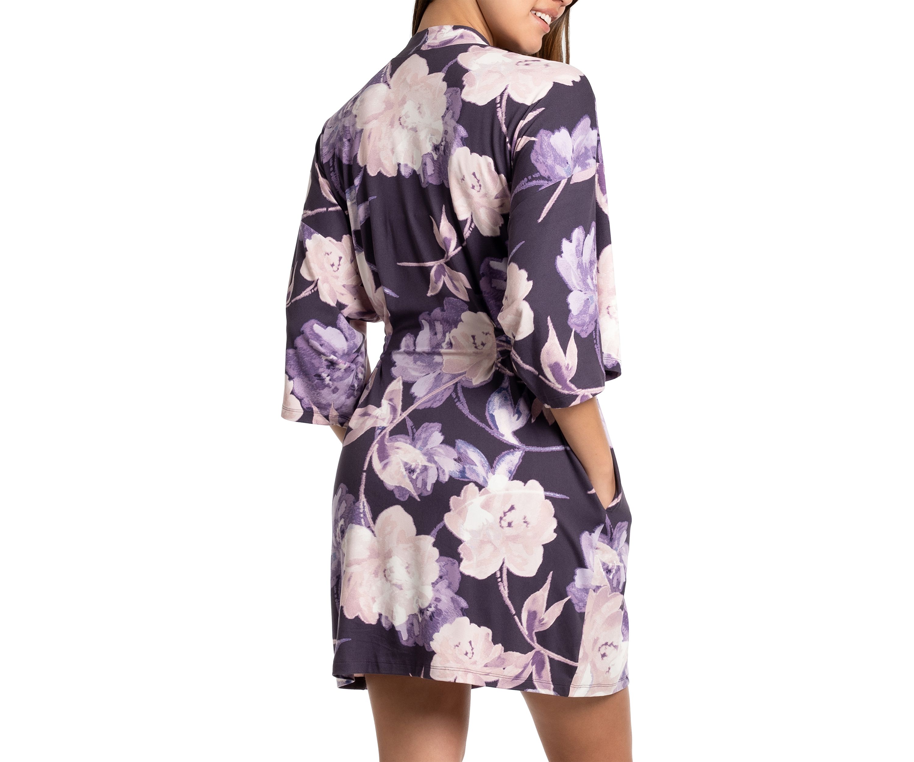 Violette Knit Wrapper Robe