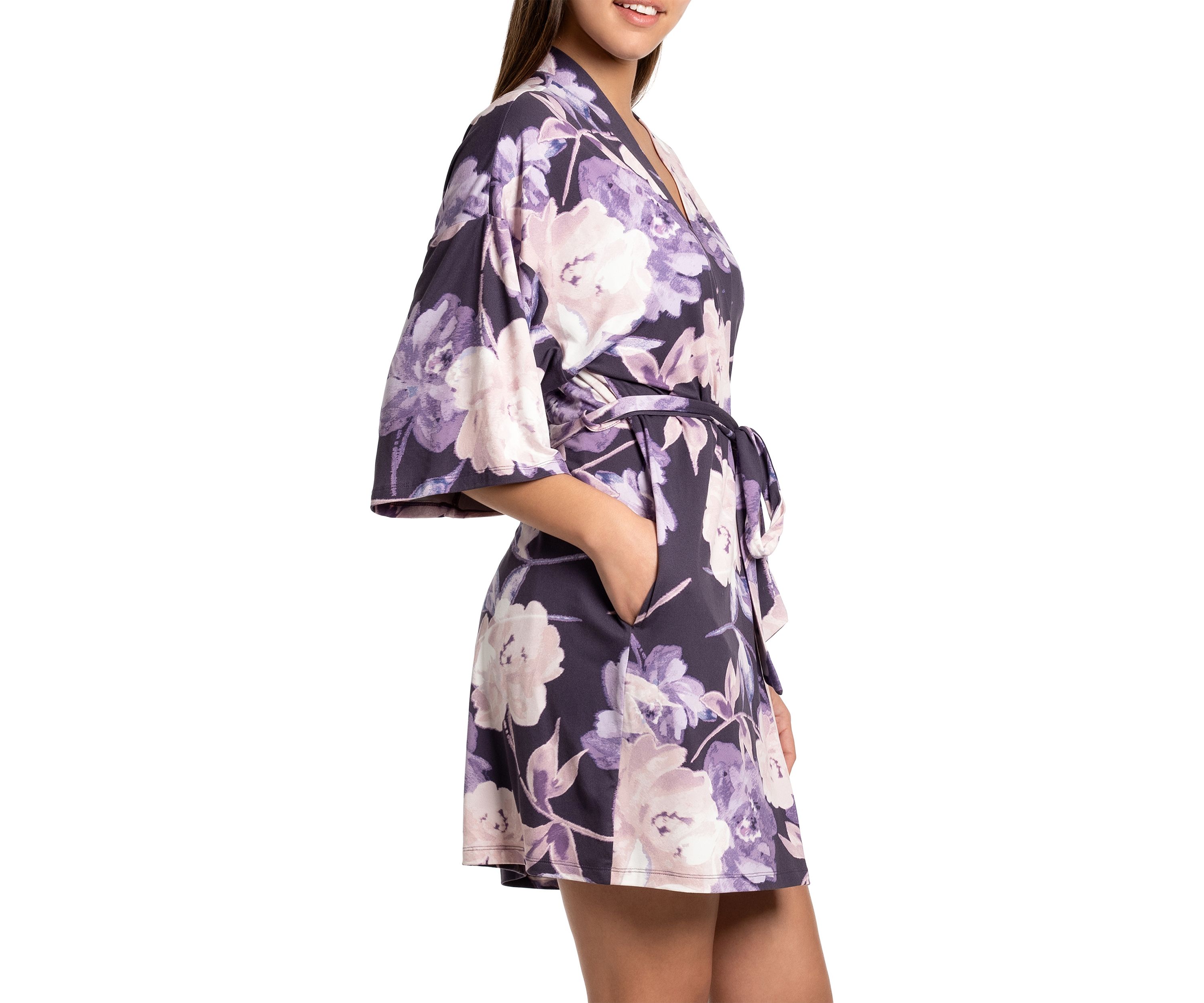 Violette Knit Wrapper Robe