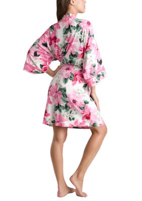 Floral Knit Robe