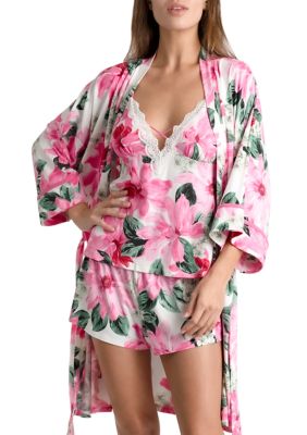 Floral Knit Robe