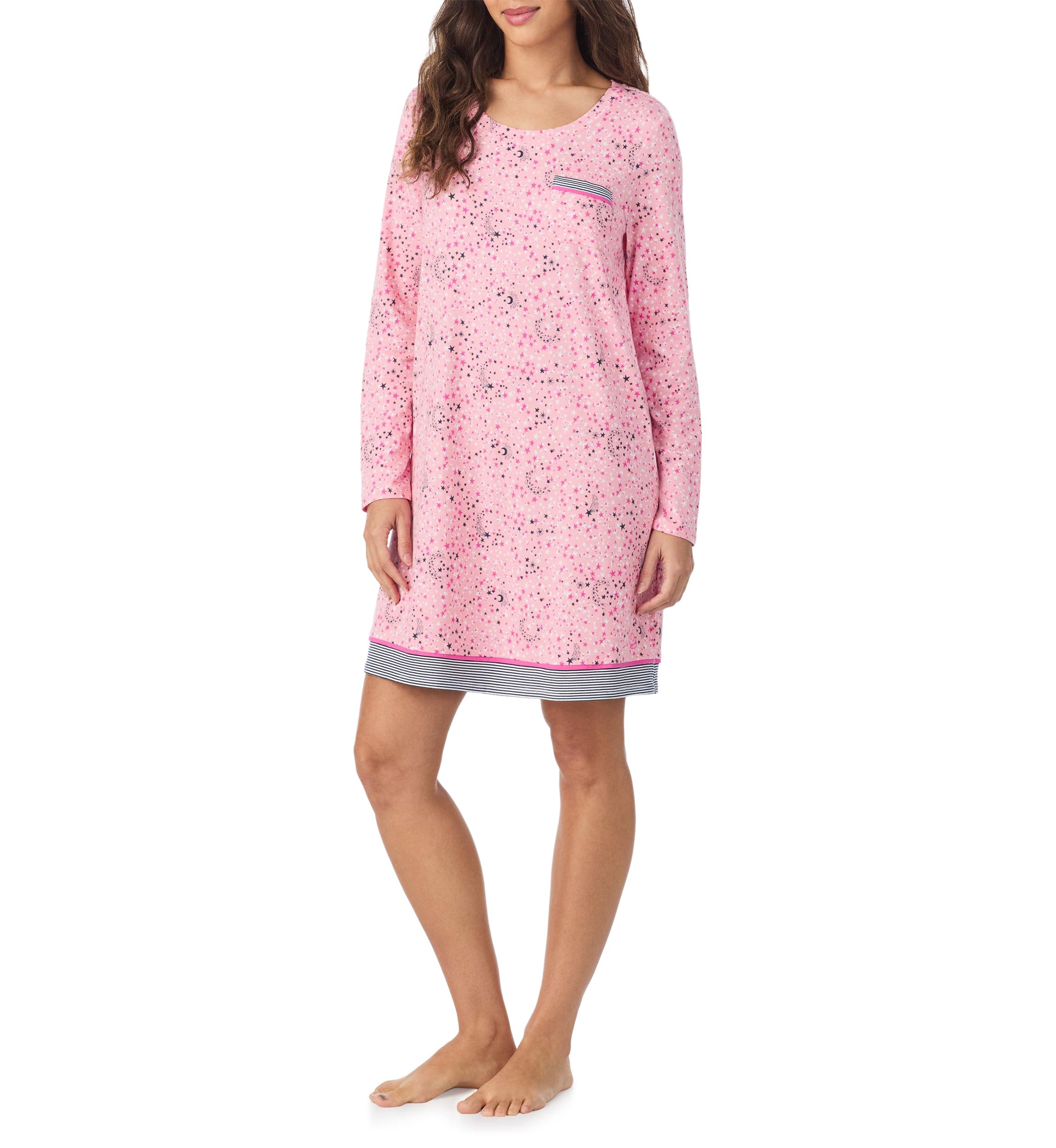 Plus Size Long Sleeve Chemise