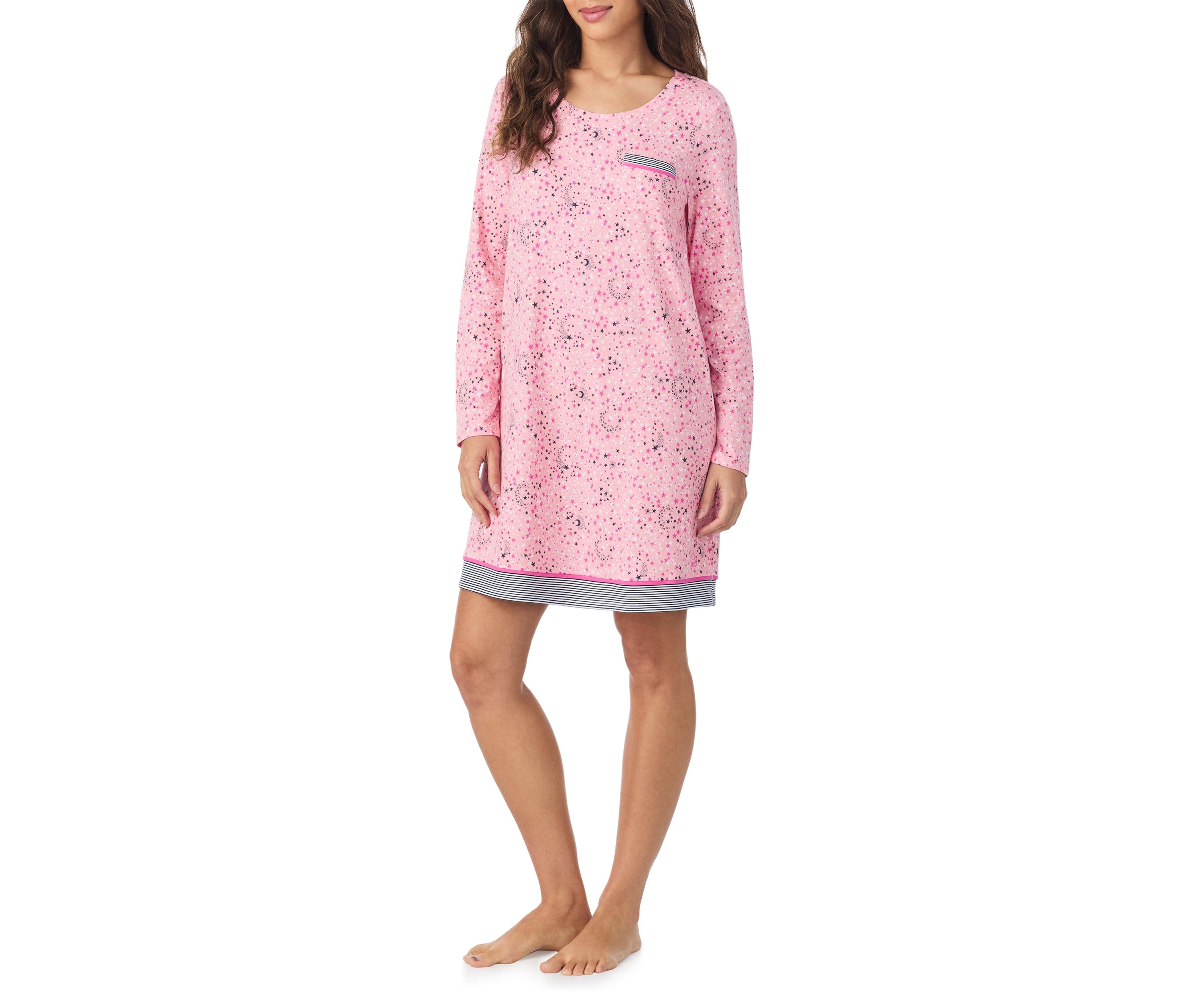 Plus Size Long Sleeve Chemise