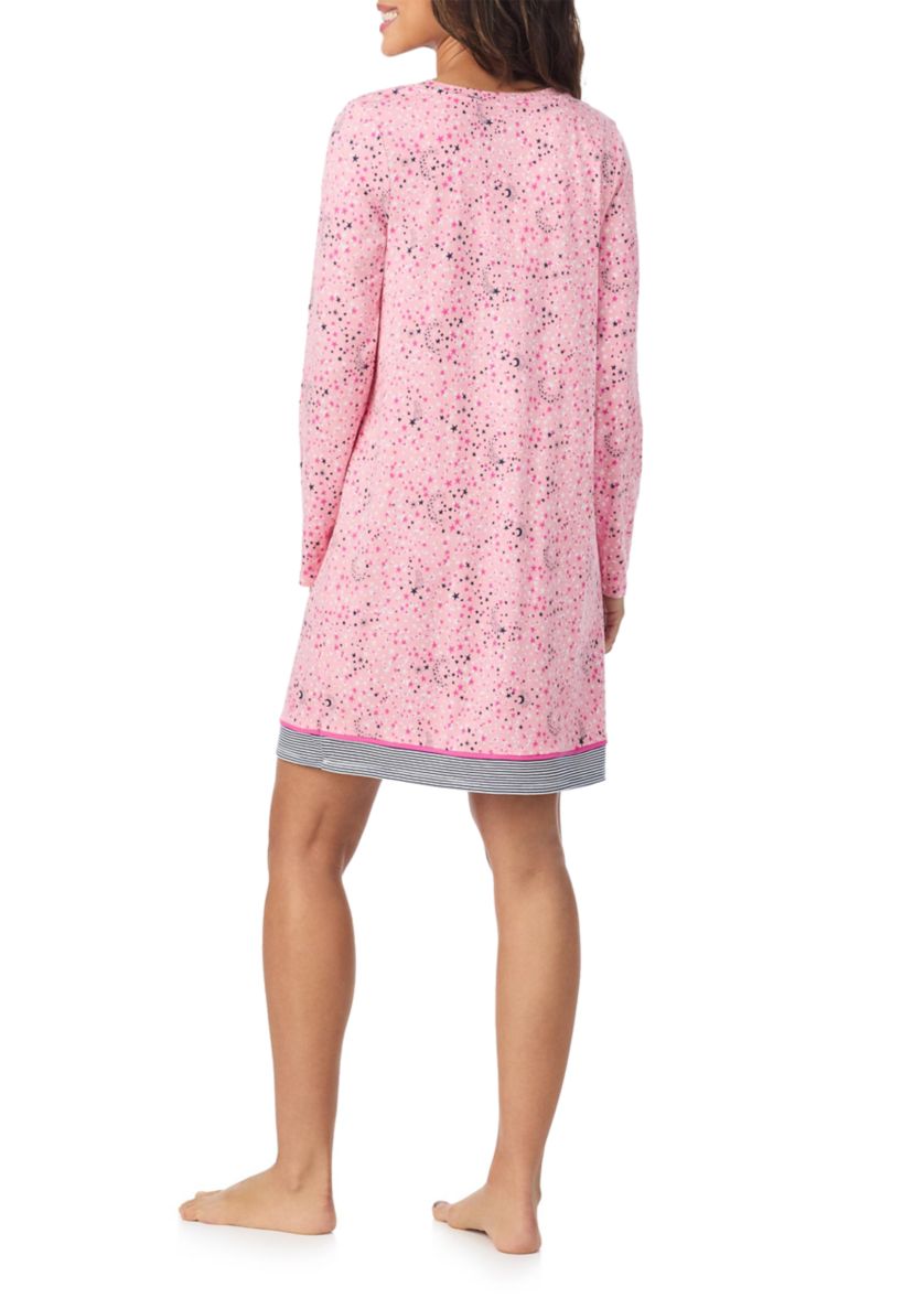 Plus Size Long Sleeve Chemise