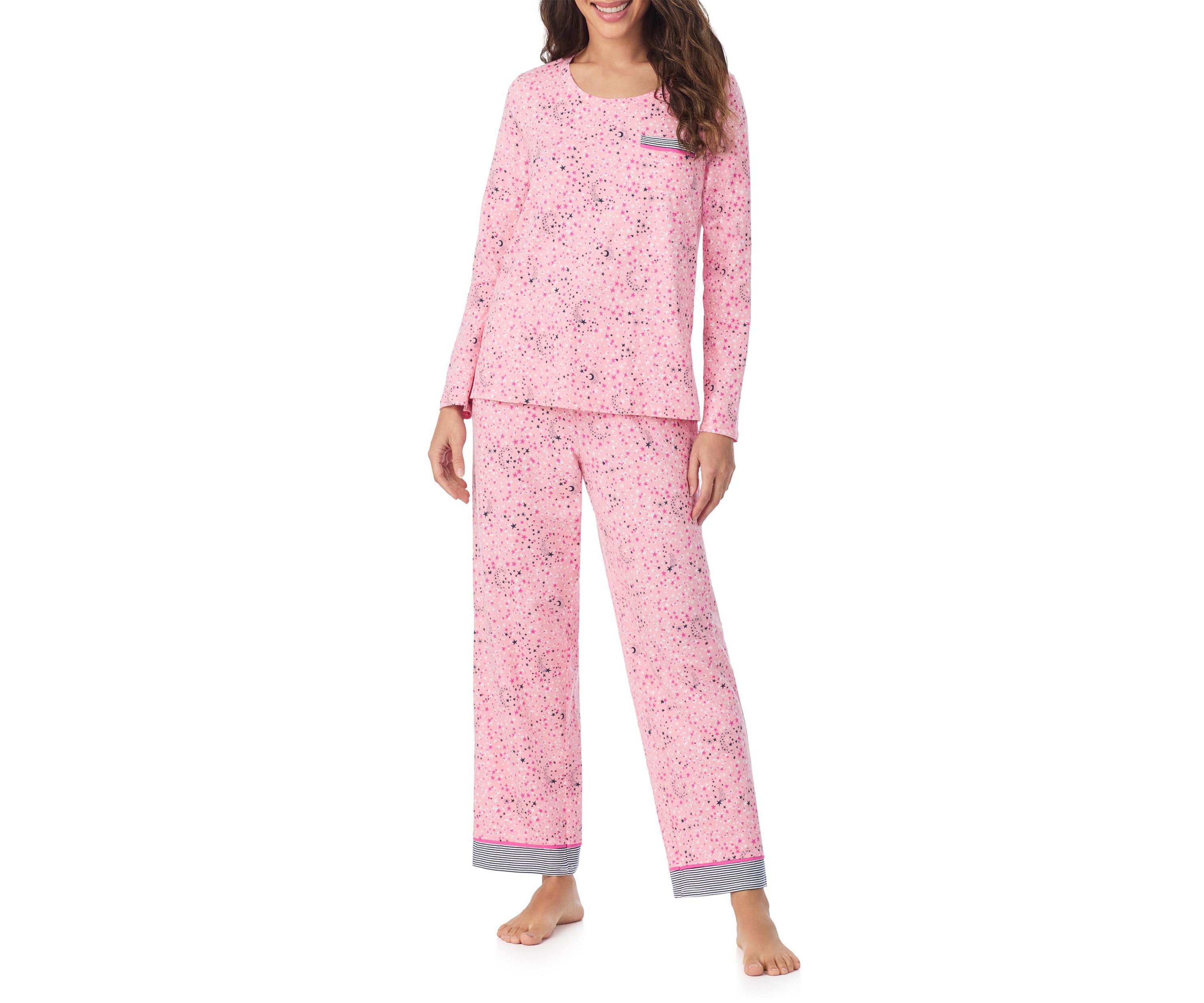 Long Sleeve Top and Long Pants Pajama Set