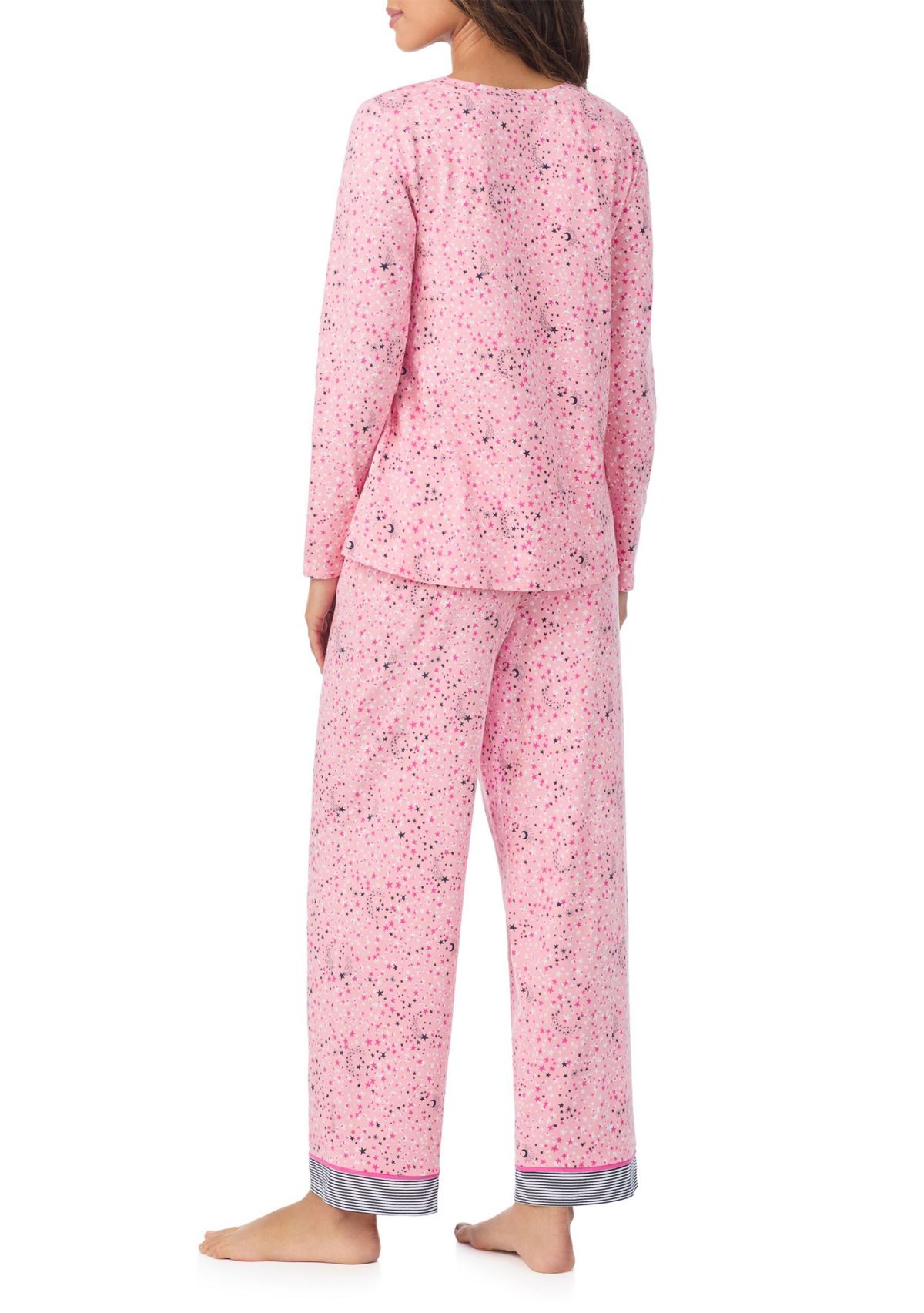 Long Sleeve Top and Long Pants Pajama Set