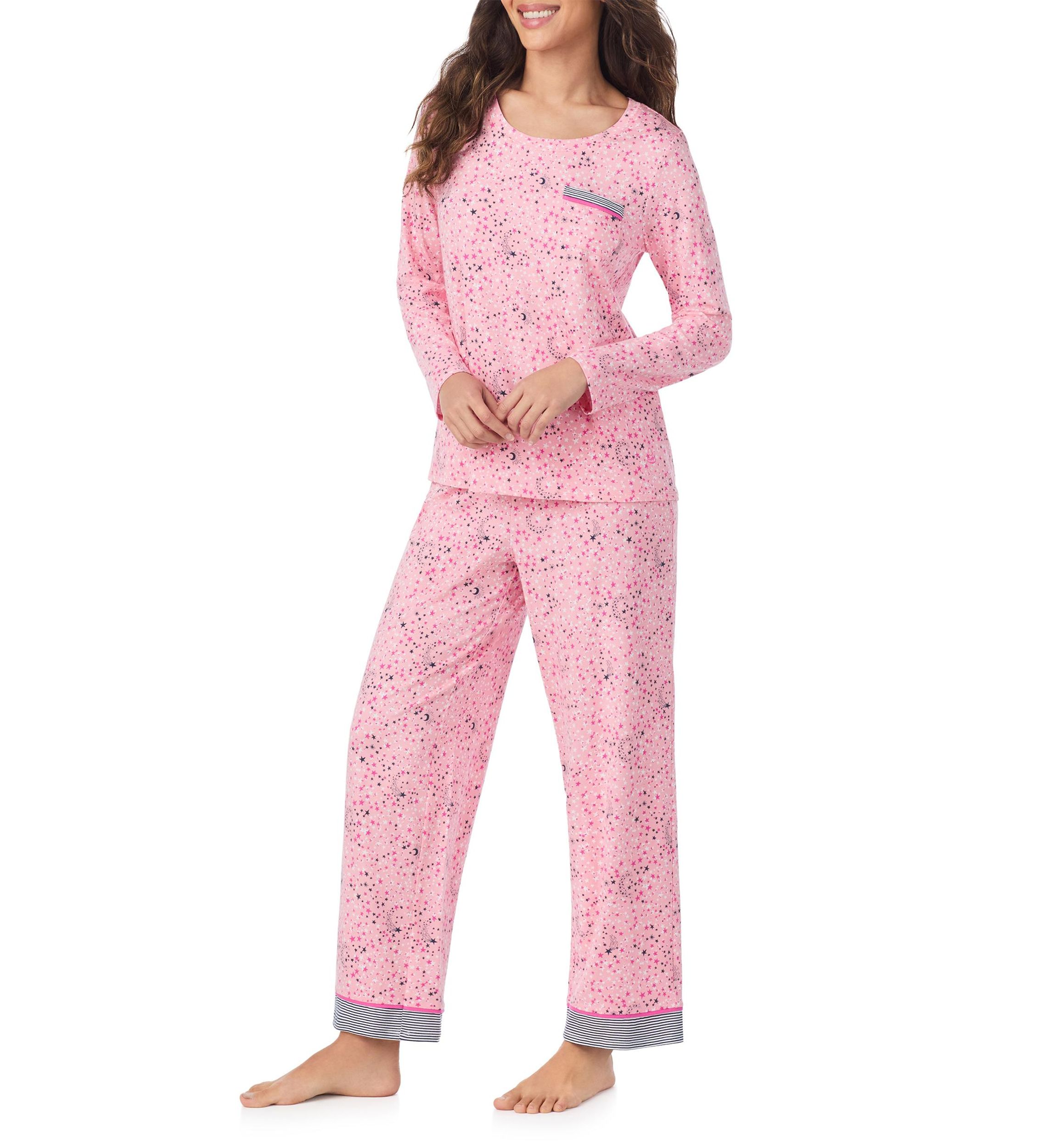 Long Sleeve Top and Long Pants Pajama Set