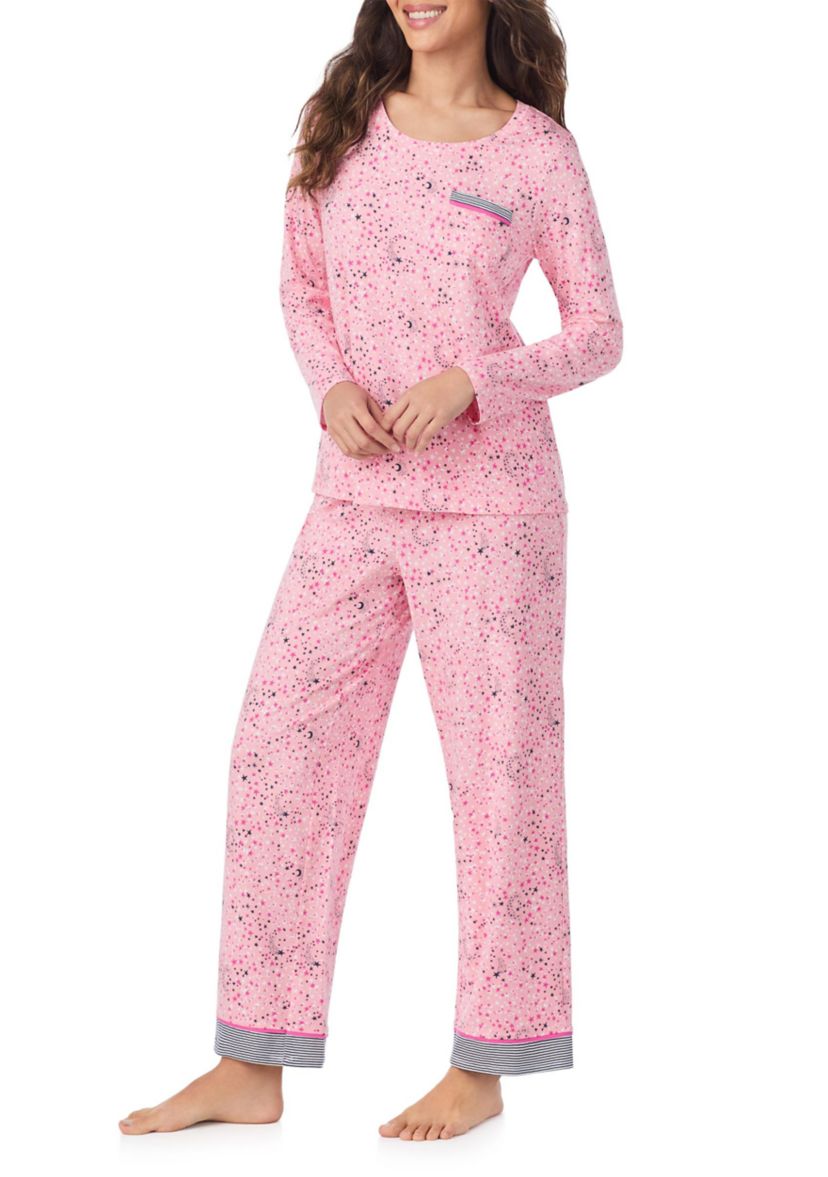 Long Sleeve Top and Long Pants Pajama Set