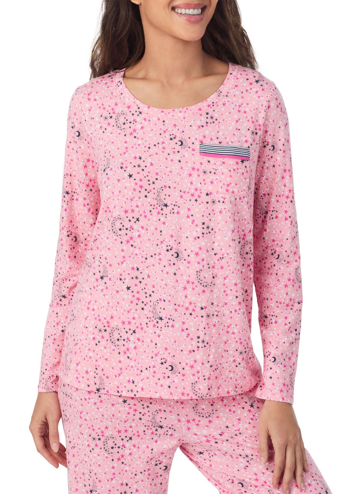 Long Sleeve Top and Long Pants Pajama Set