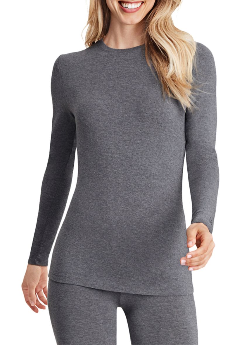 Womens Softwear with Stretch Long Sleeve Sleep Top
