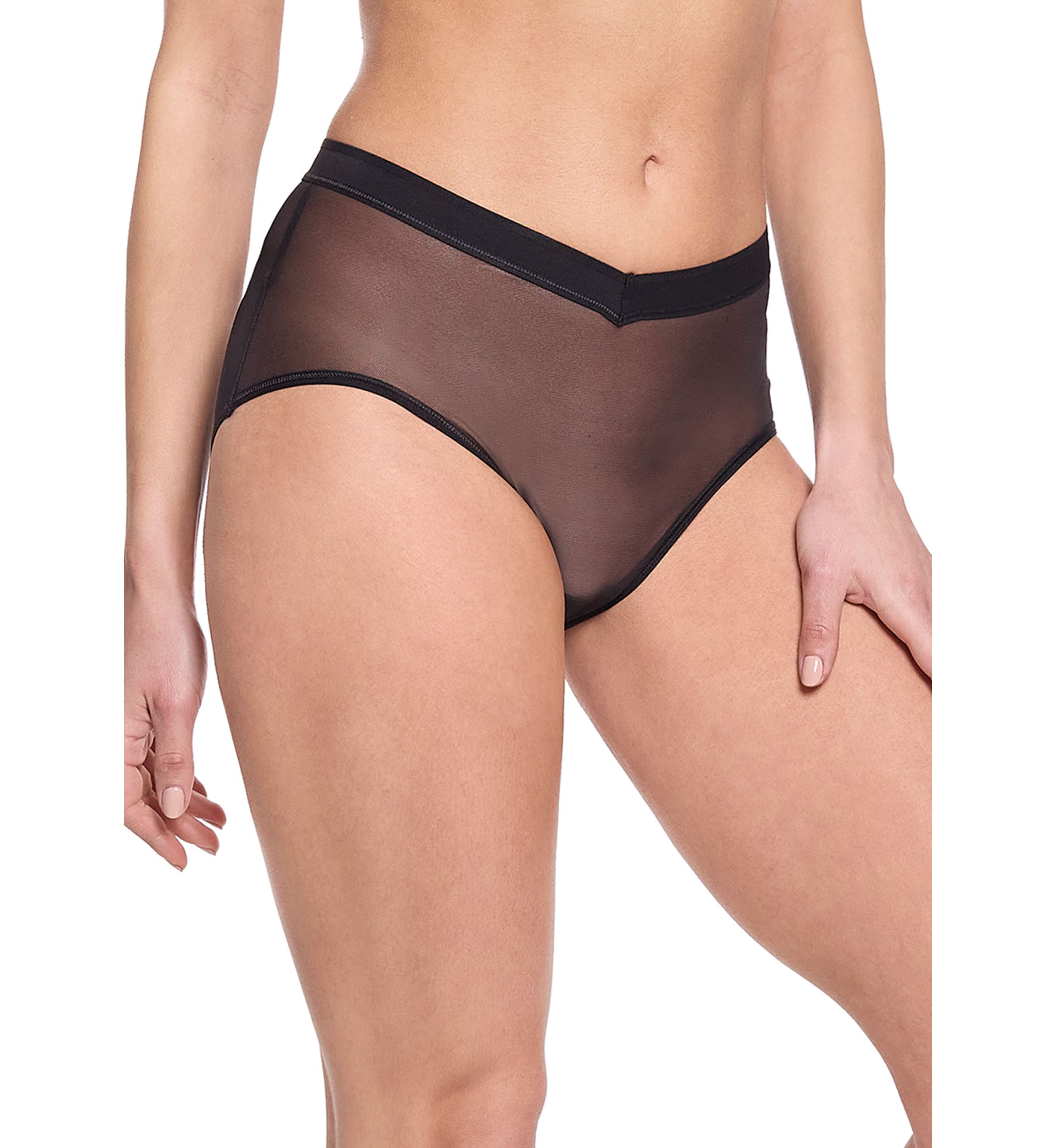 Mesh V-French Brief Panty