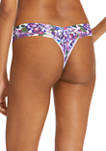 Purple Pansy Low Rise Thong