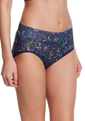 Signature Lace French Printed Brief Panty