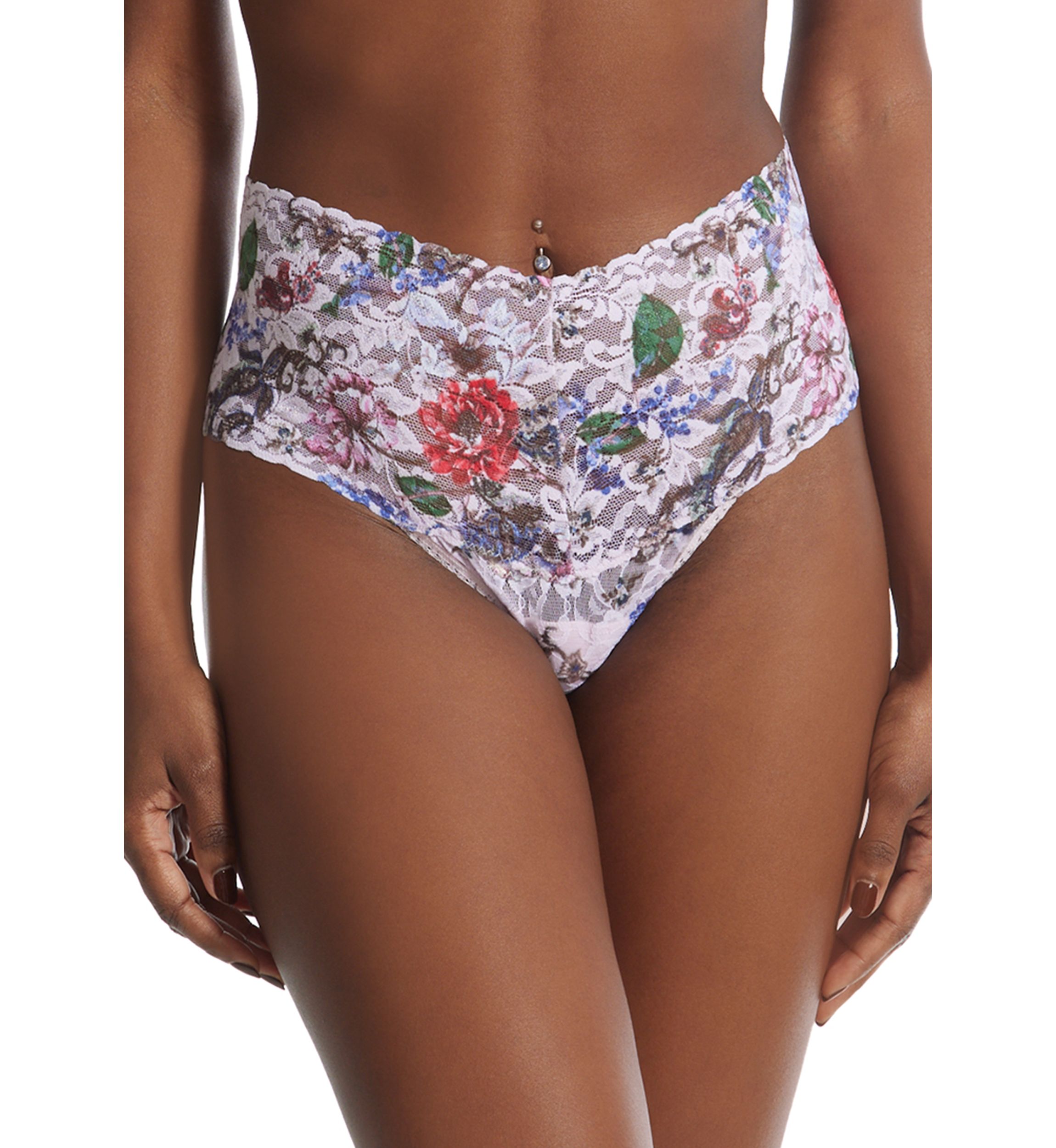 Retro High Grove Garden Thong