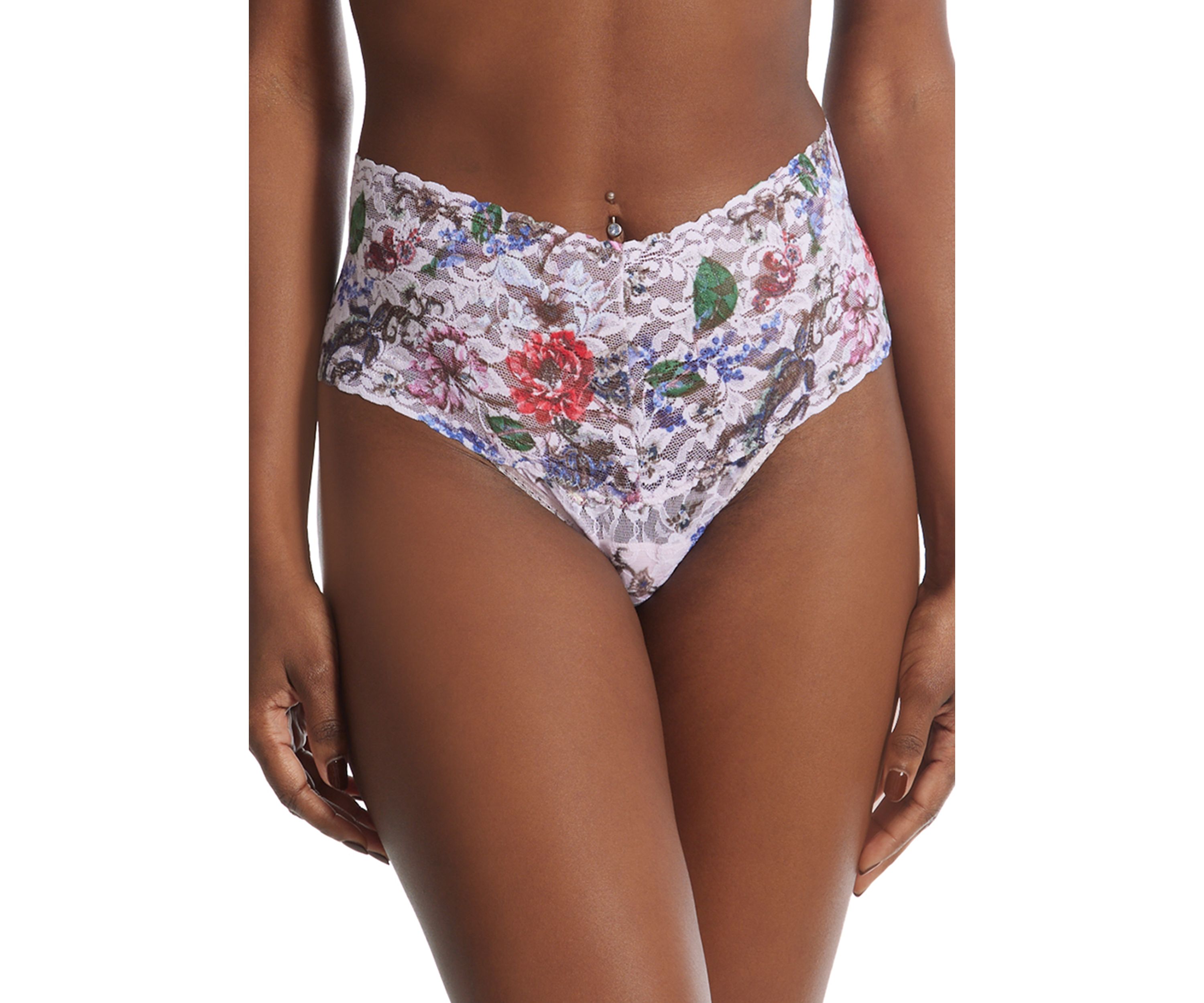 Retro High Grove Garden Thong